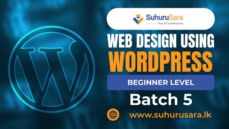 Web Design Using WordPress - Batch 5 Pre-Enrollment