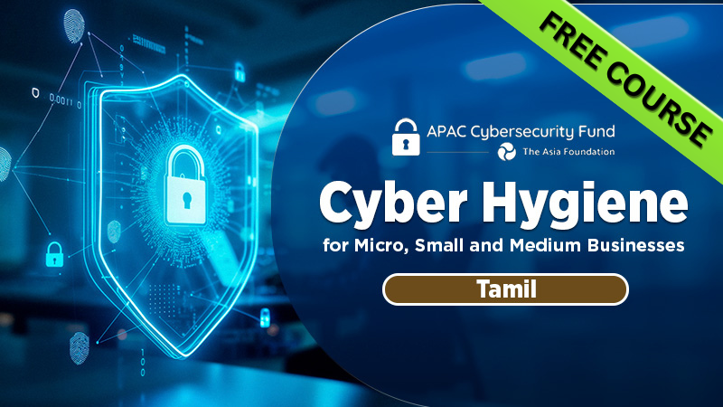 Cyber Hygiene for Micro, Small and Medium Businesses – Tamil Medium